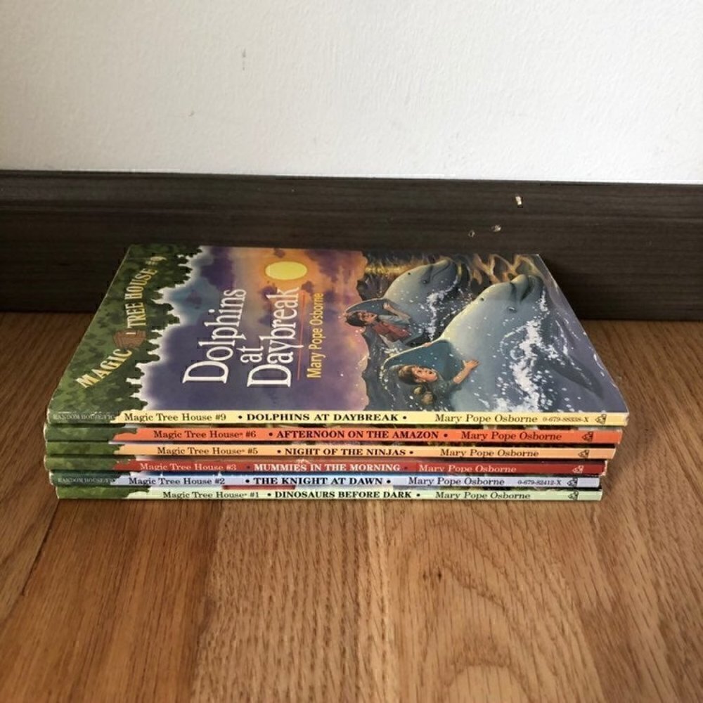 Magic Tree House 6 Book Bundle Lot Kids Mary Pope Osborne